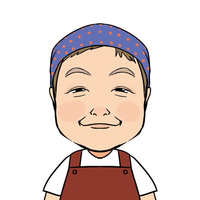 食堂カフェ　サルース様　似顔絵